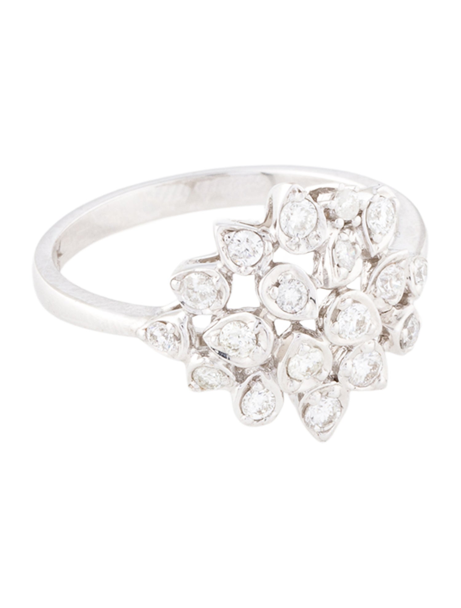 H.Stern 18K Diamonds Cocktail Ring