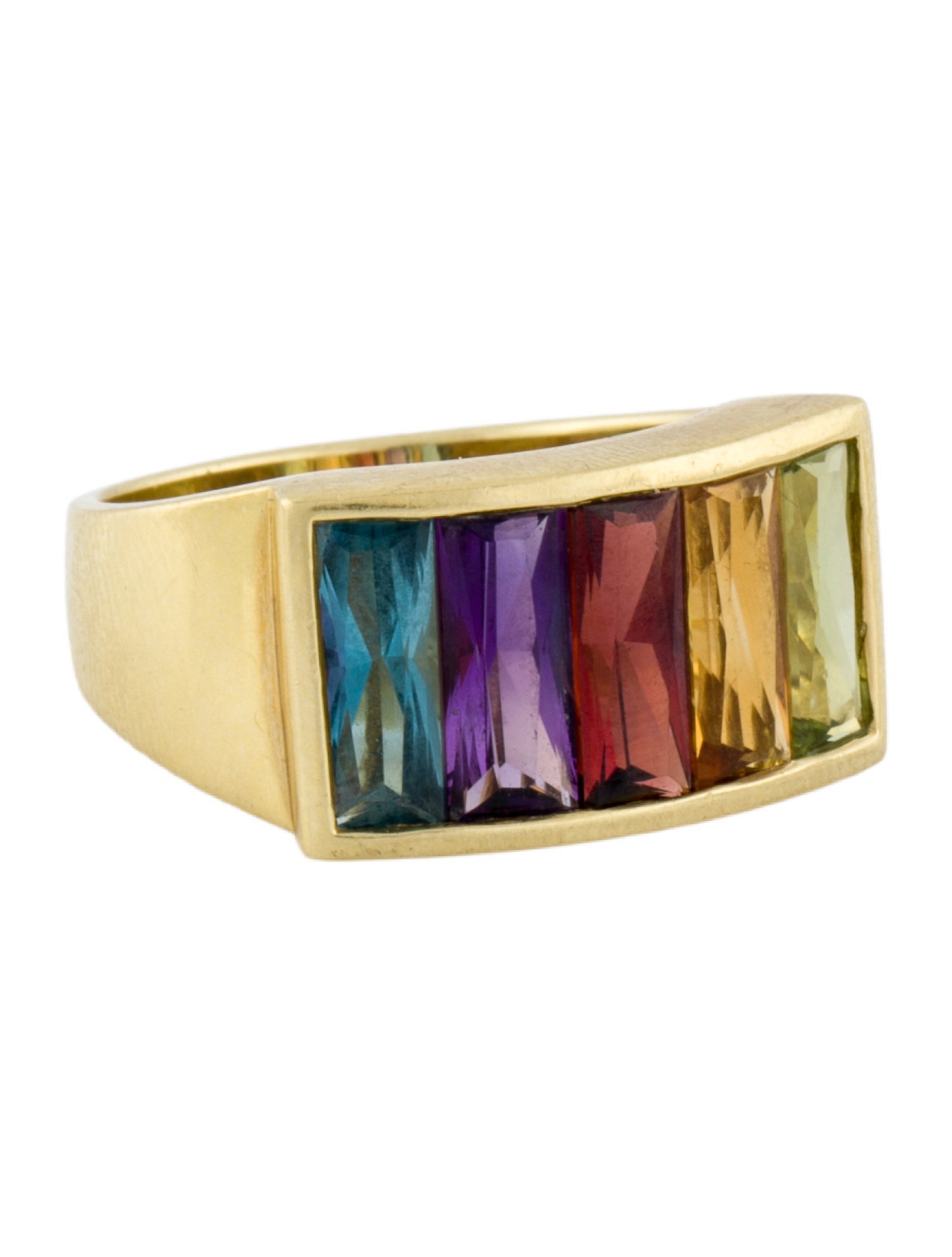 H.Stern 18K Multistone Ring