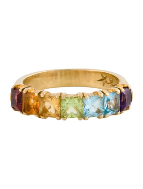 H.Stern 18K Multi-Stone Rainbow Band