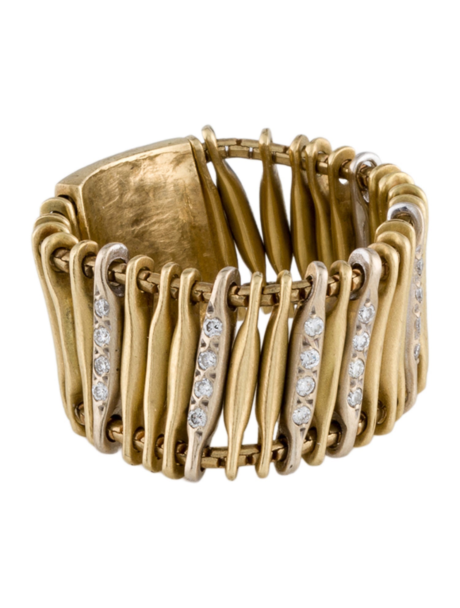 H.Stern 18K Diamond Miscigens Flexible Band