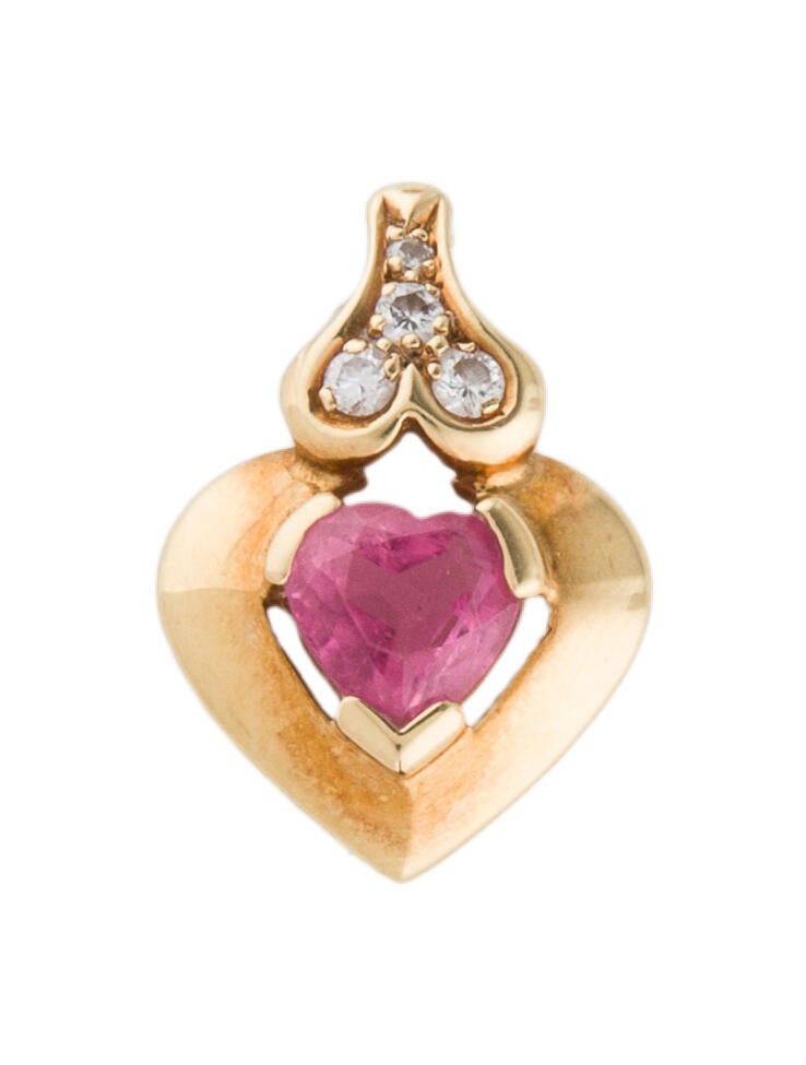 H.Stern 18K Tourmaline & Diamond Pendant