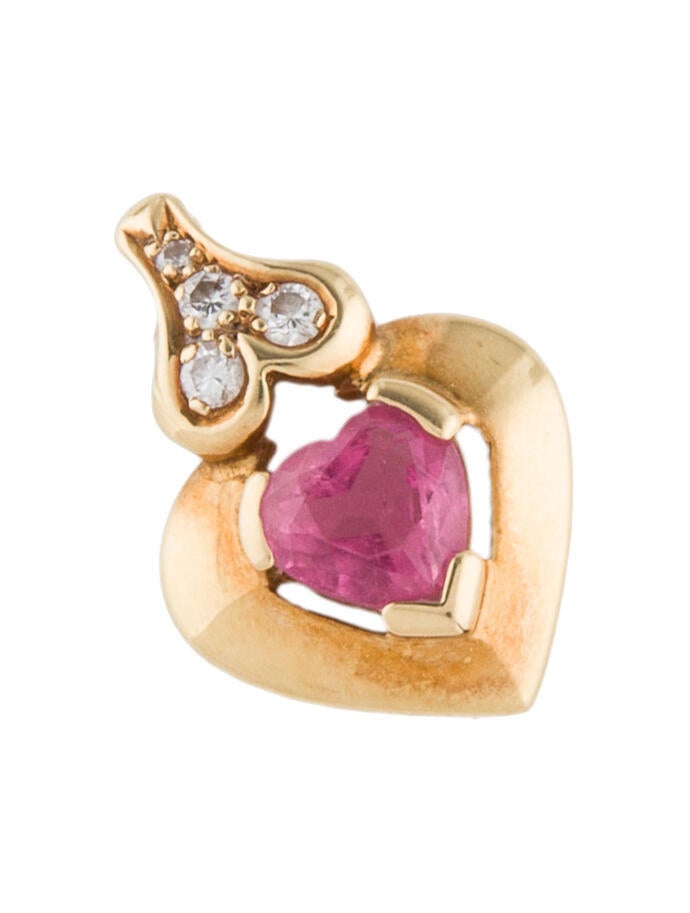 H.Stern 18K Tourmaline & Diamond Pendant