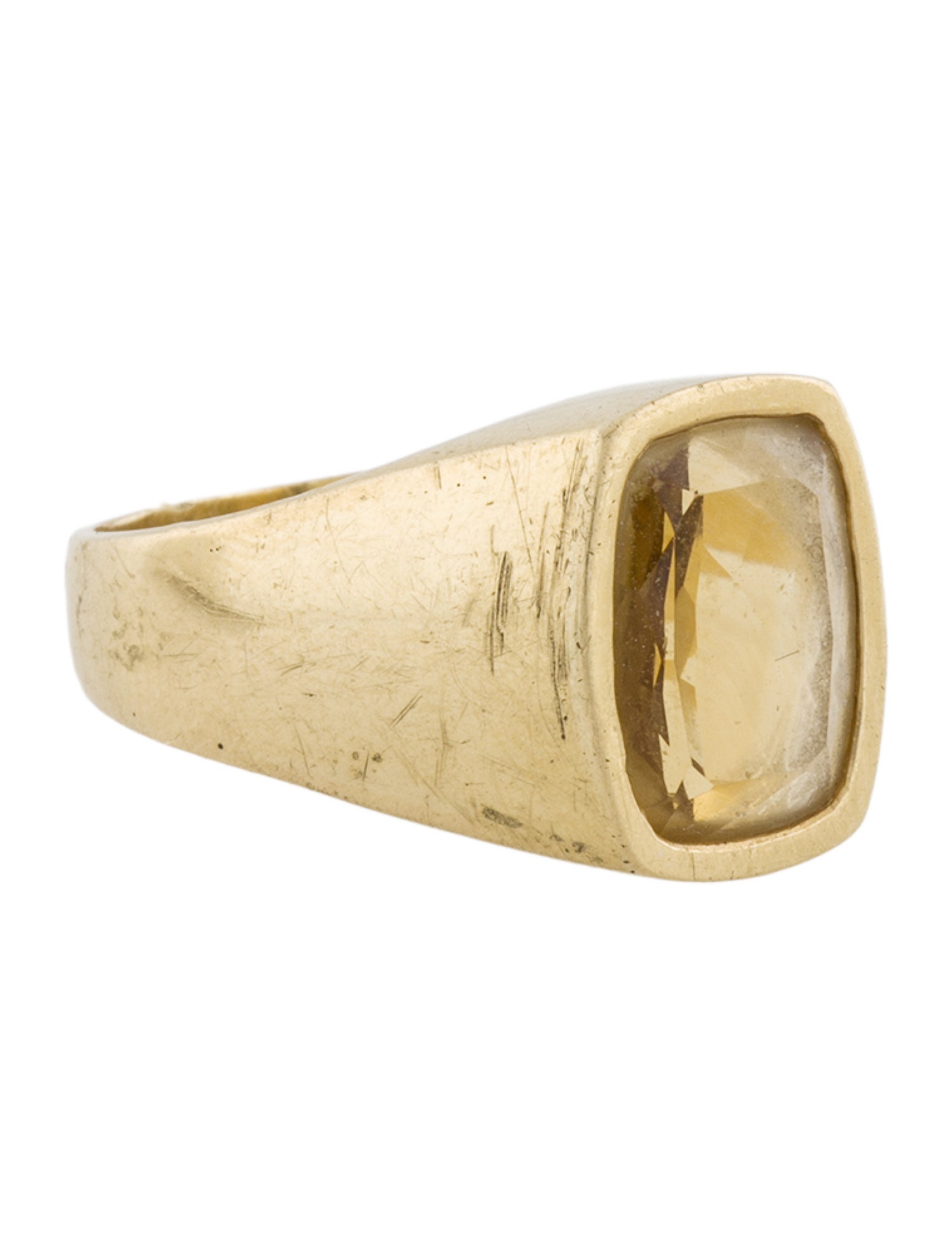 H.Stern 18K Citrine Cocktail Ring