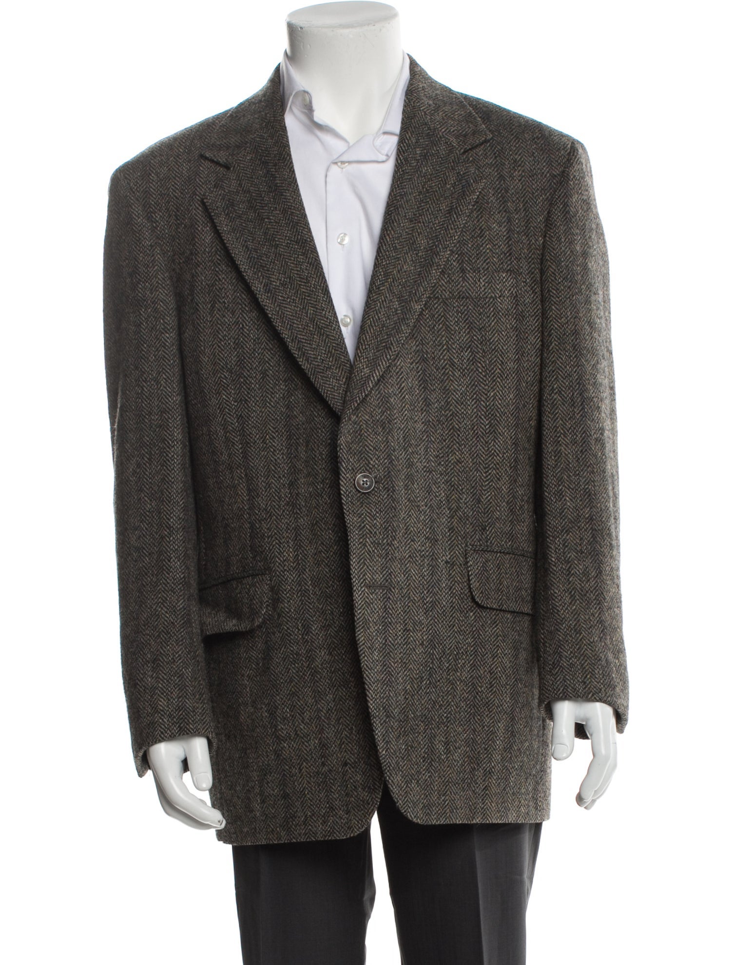 Harris Tweed Wool Blazer