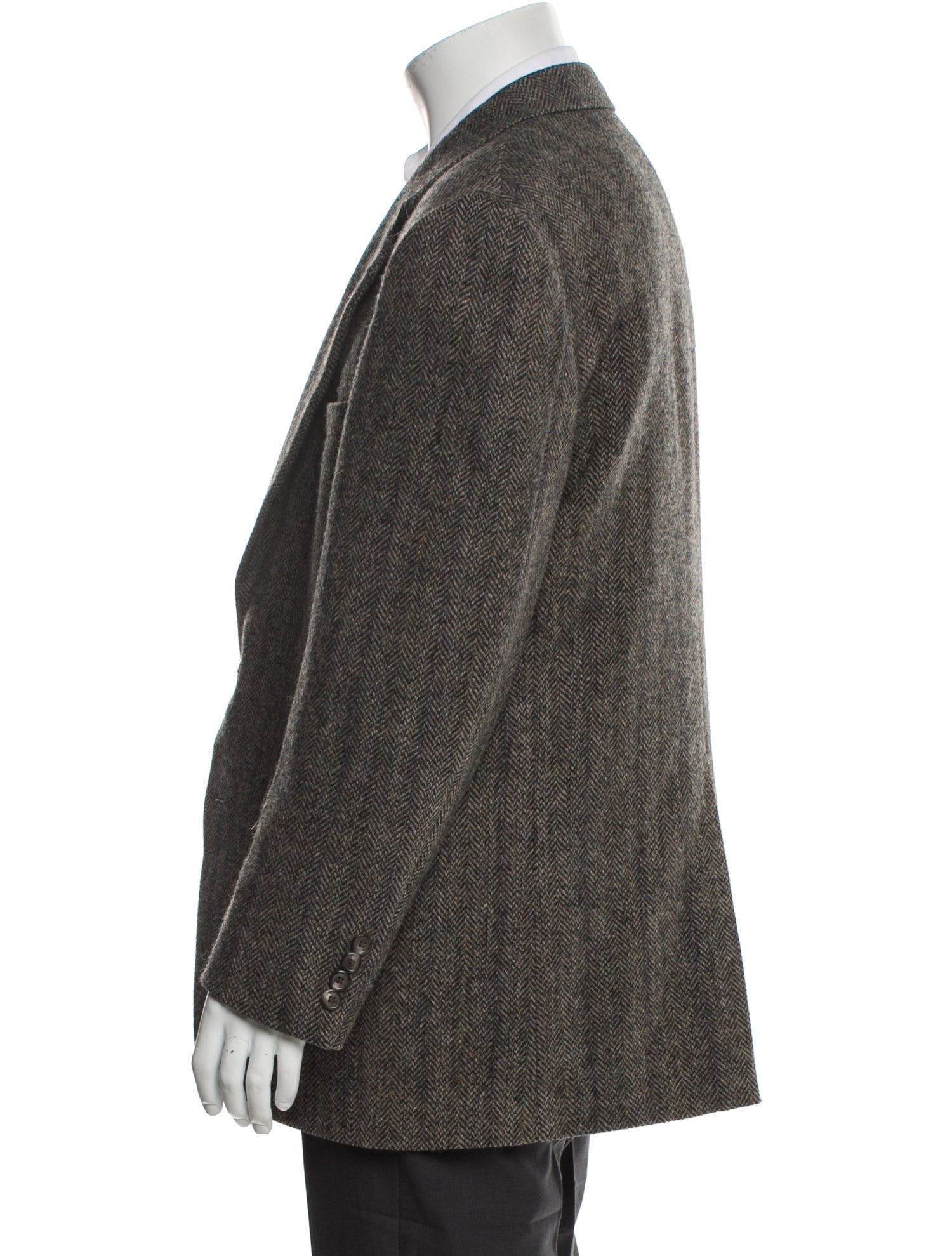 Harris Tweed Wool Blazer