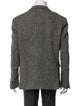 Harris Tweed Wool Tweed Pattern Peacoat