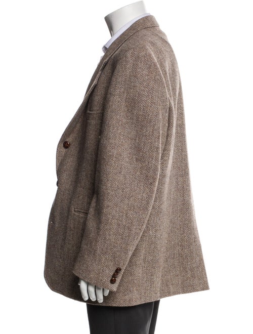 Harris Tweed Wool Tweed Pattern Blazer