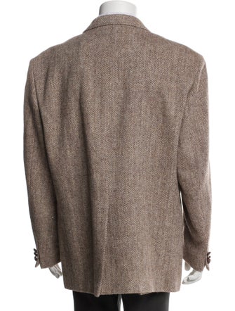 Harris Tweed Wool Tweed Pattern Blazer