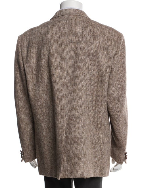 Harris Tweed Wool Tweed Pattern Blazer