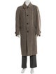 Harris Tweed Wool Overcoat