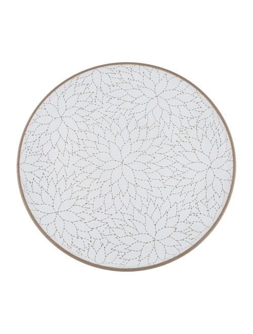 Heath Ceramics Camellia Etched Serving Platter