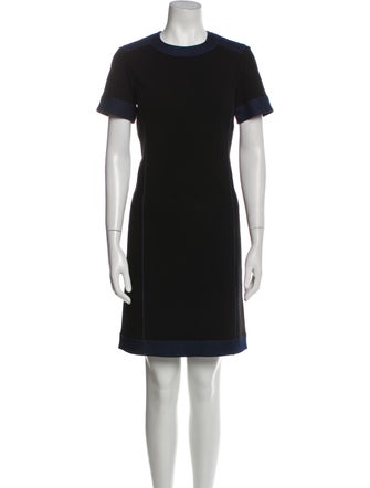 Worth & Worth Crew Neck Knee-Length Dress