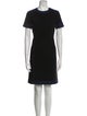 Worth & Worth Crew Neck Knee-Length Dress