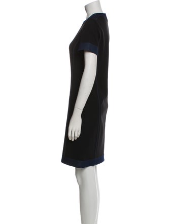 Worth & Worth Crew Neck Knee-Length Dress