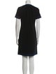 Worth & Worth Crew Neck Knee-Length Dress