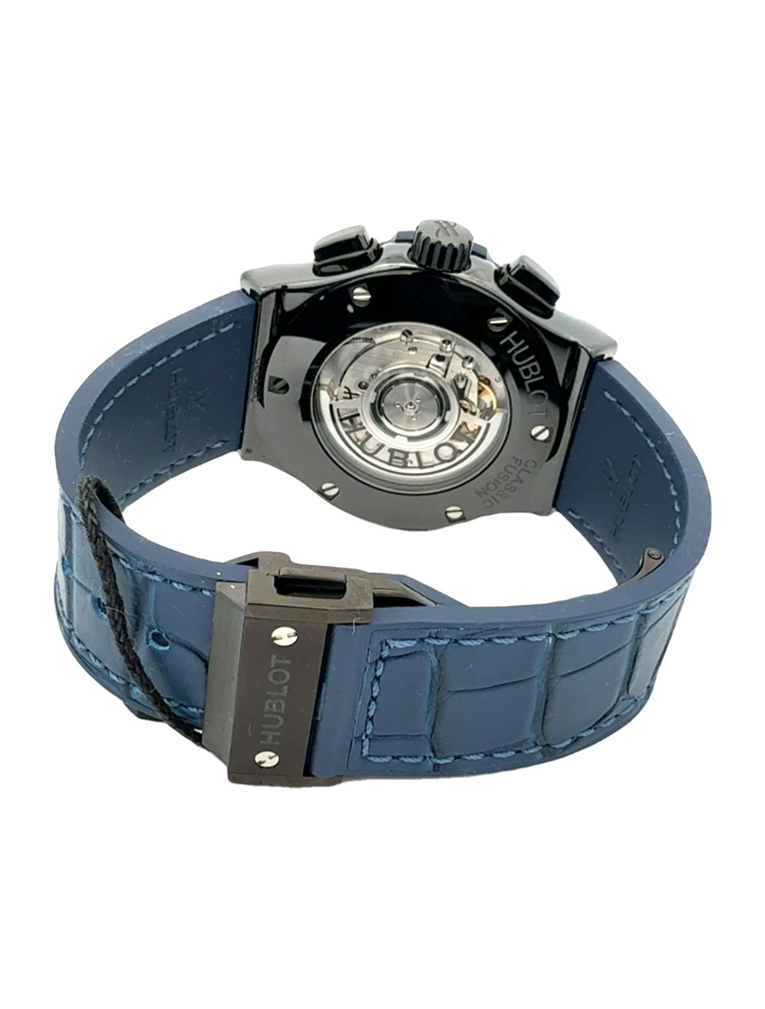 Hublot Classic Fusion Ceramic Blue Chronograph Watch