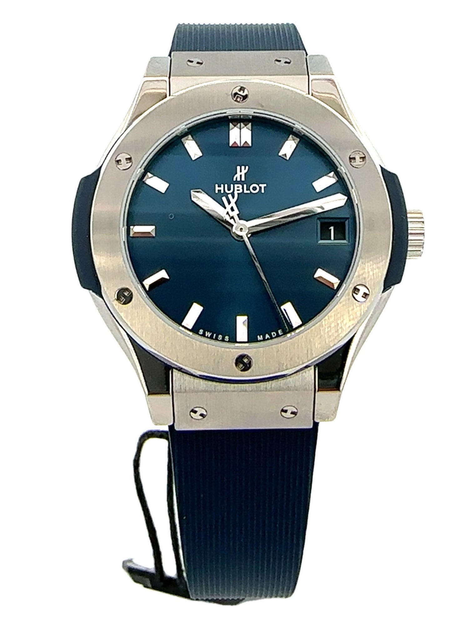 Hublot Classic Fusion Titanium Blue Watch
