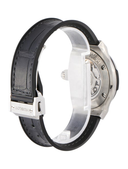 Hublot Classic Fusion Racing Grey Titanium Diamonds Watch