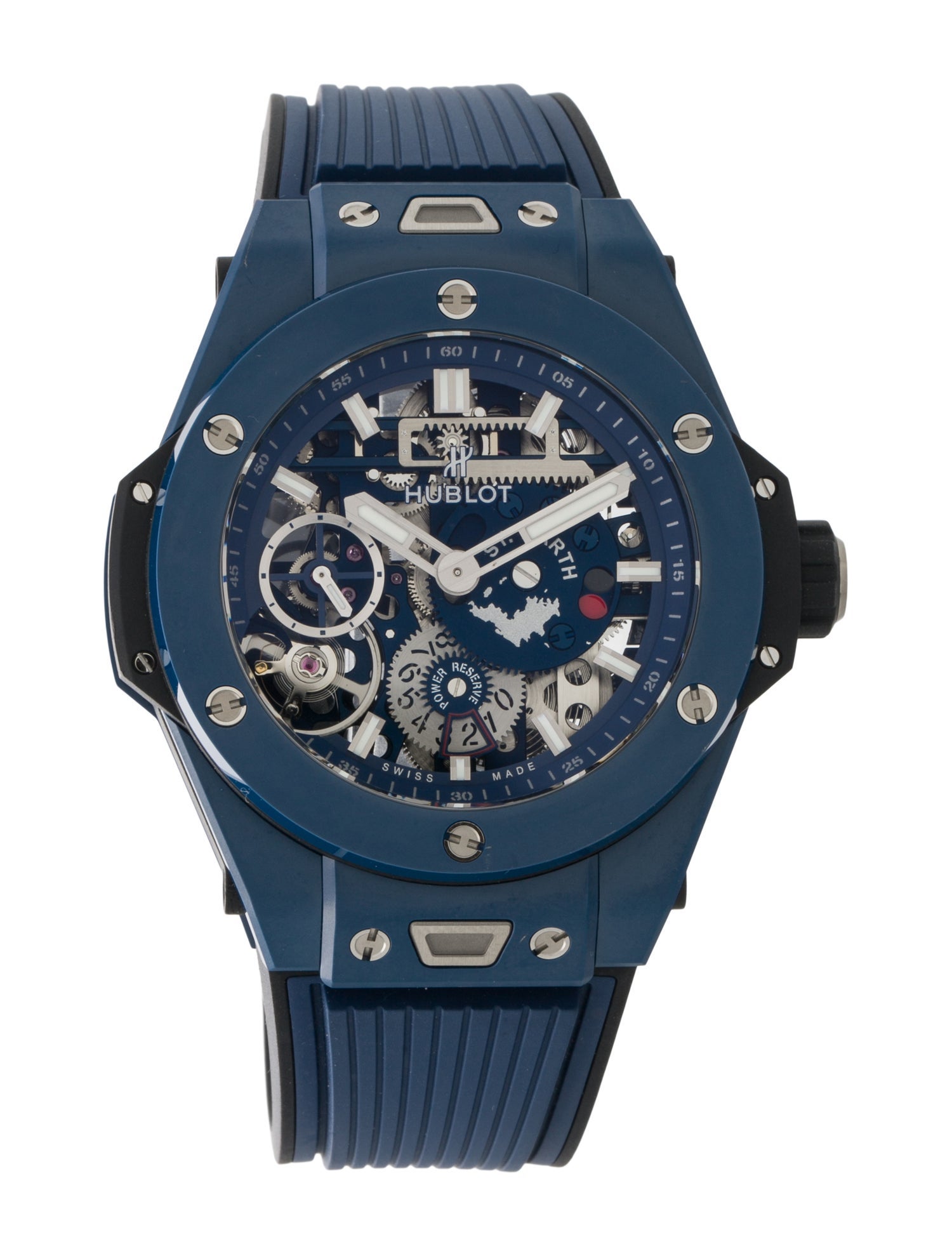 Hublot Big Bang MECA-10 Ceramic Blue St Barth Watch