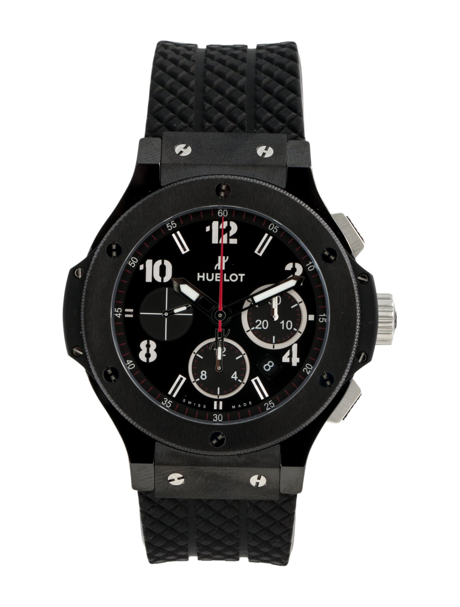 Hublot Original Black Magic Chronograph Watch