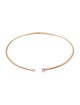 Hueb 18K Sapphire & Diamond Spectrum Choker Necklace