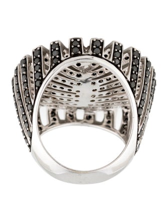 Hueb 18K 3.90ctw Diamond Apus Cocktail Ring