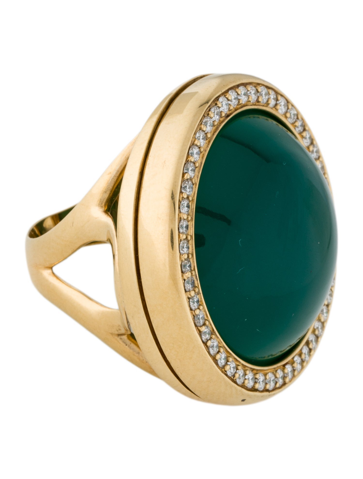 Hueb 18K Multistone Chameleon Cocktail Ring