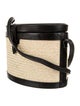 Hunting Season Raffia Bucket Bag