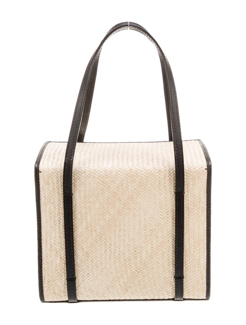 Hunting Season Straw Top Handle Bag