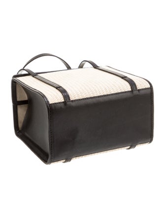 Hunting Season Straw Top Handle Bag