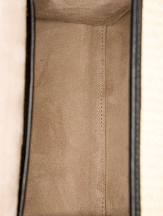 Hunting Season Straw Top Handle Bag