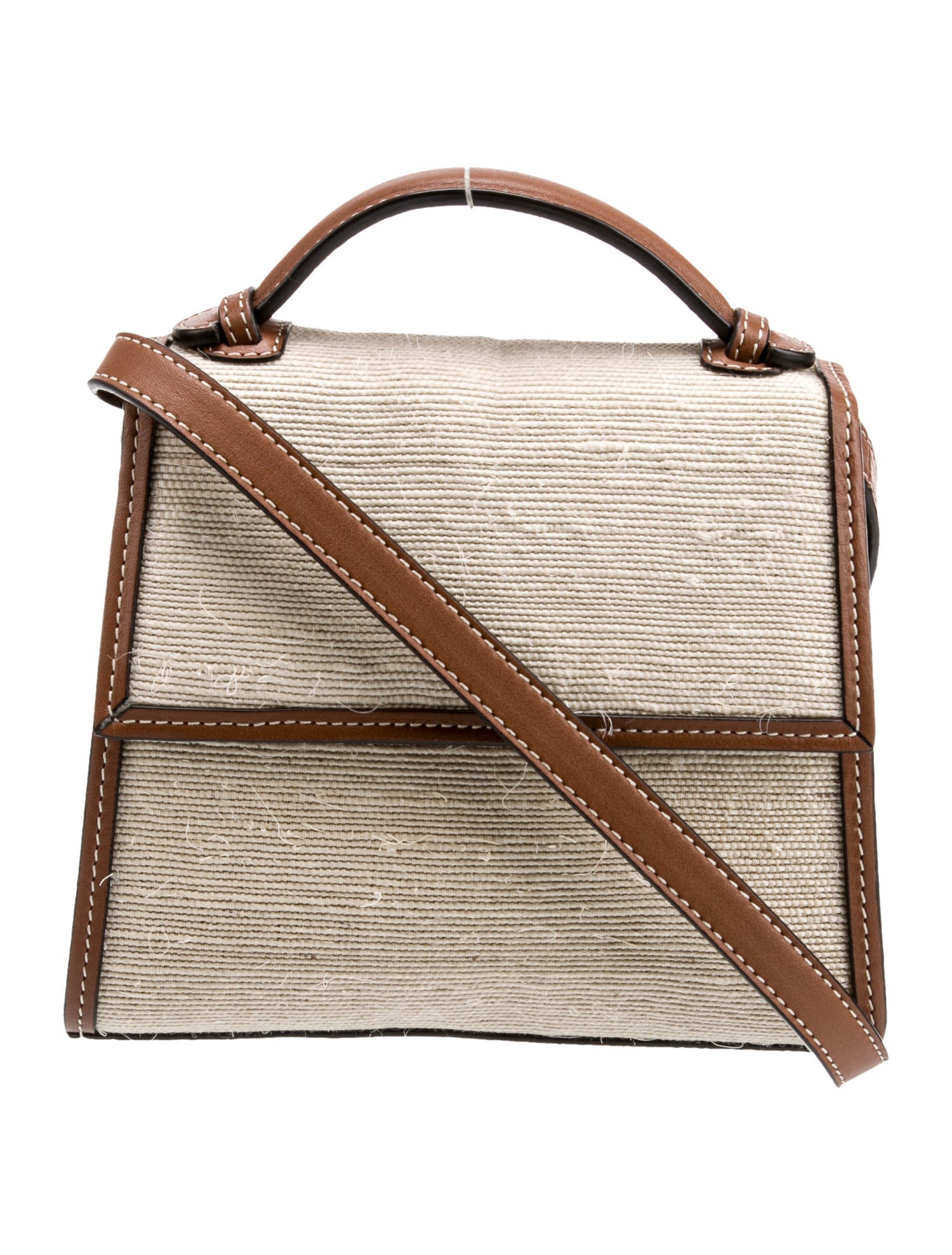 Hunting Season Raffia Top Handle Bag