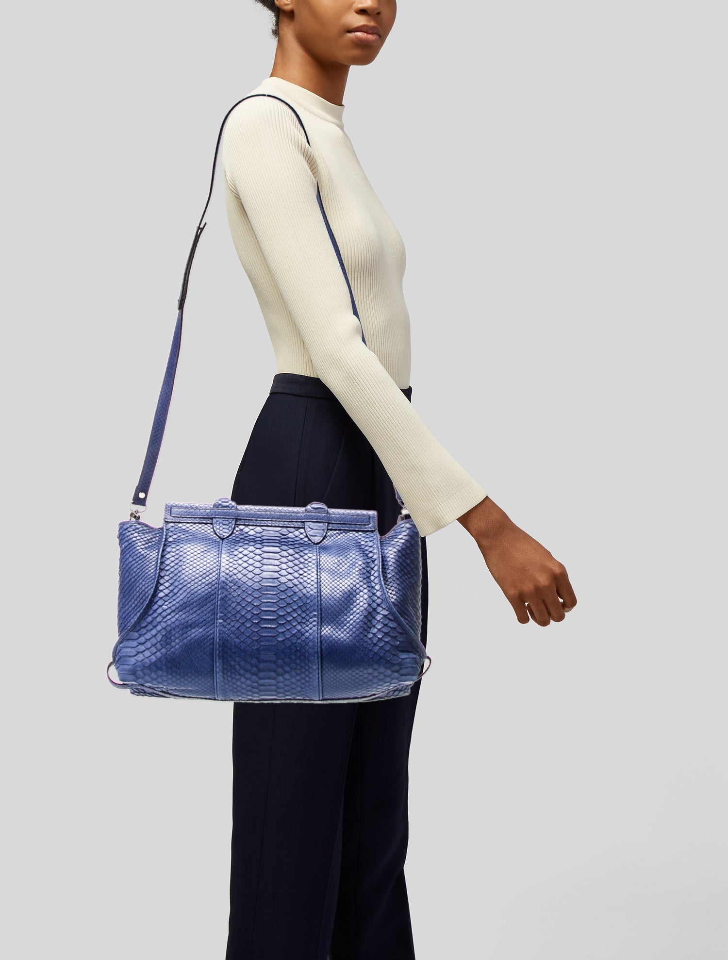 Hunting Season Leather Top Handle Bag