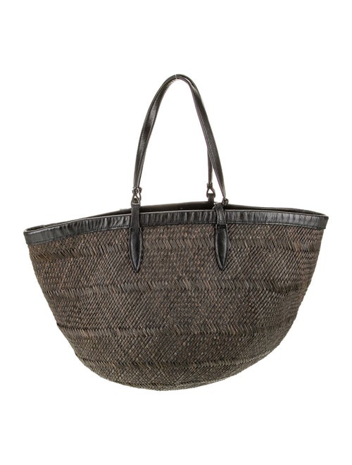 Hunting Season Raffia Tote