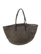 Hunting Season Raffia Tote
