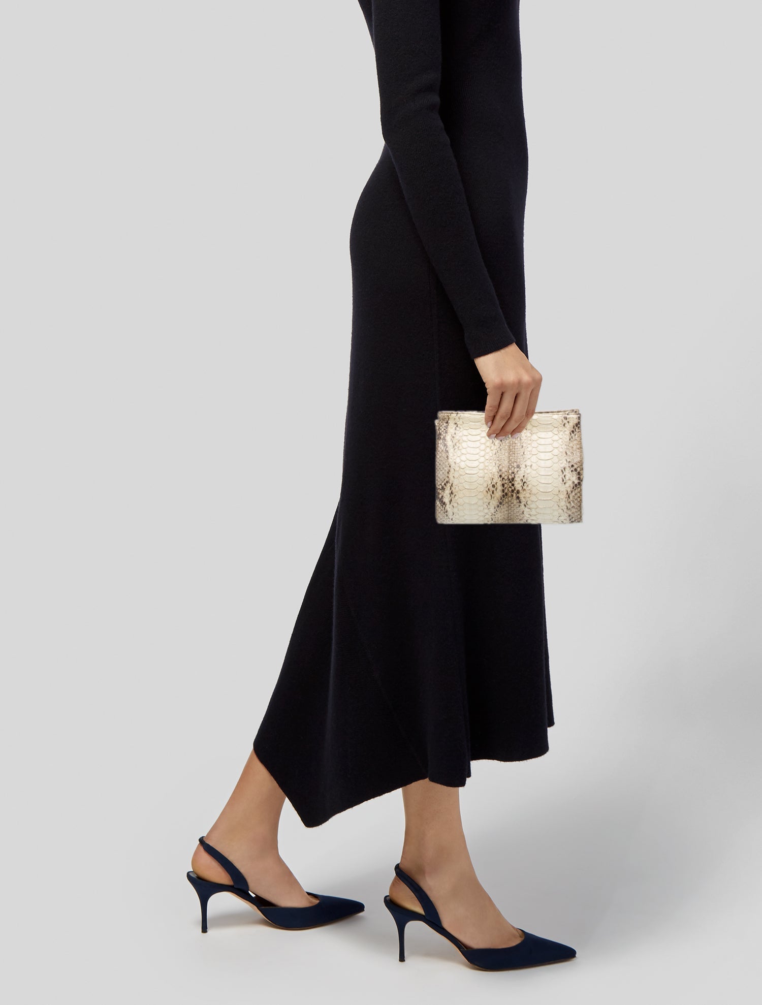 Hunting Season Snakeskin Clutch