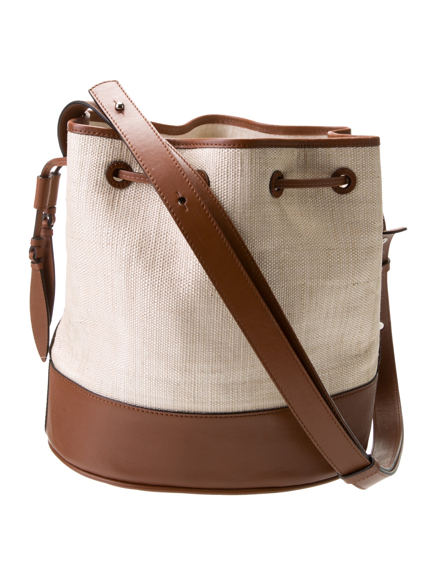 Hunting Season Leather Bucket Bag