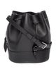 Hunting Season Leather Bucket Bag