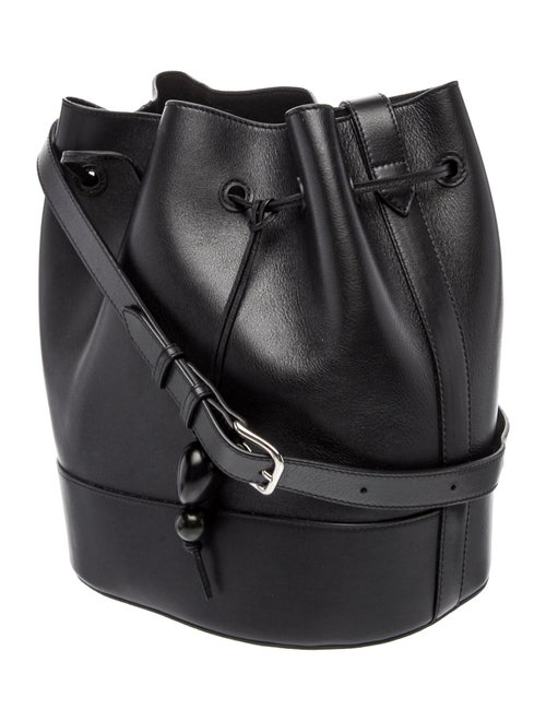 Hunting Season Leather Bucket Bag