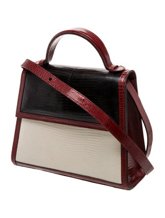 Hunting Season Lizard Top Handle Bag Medium