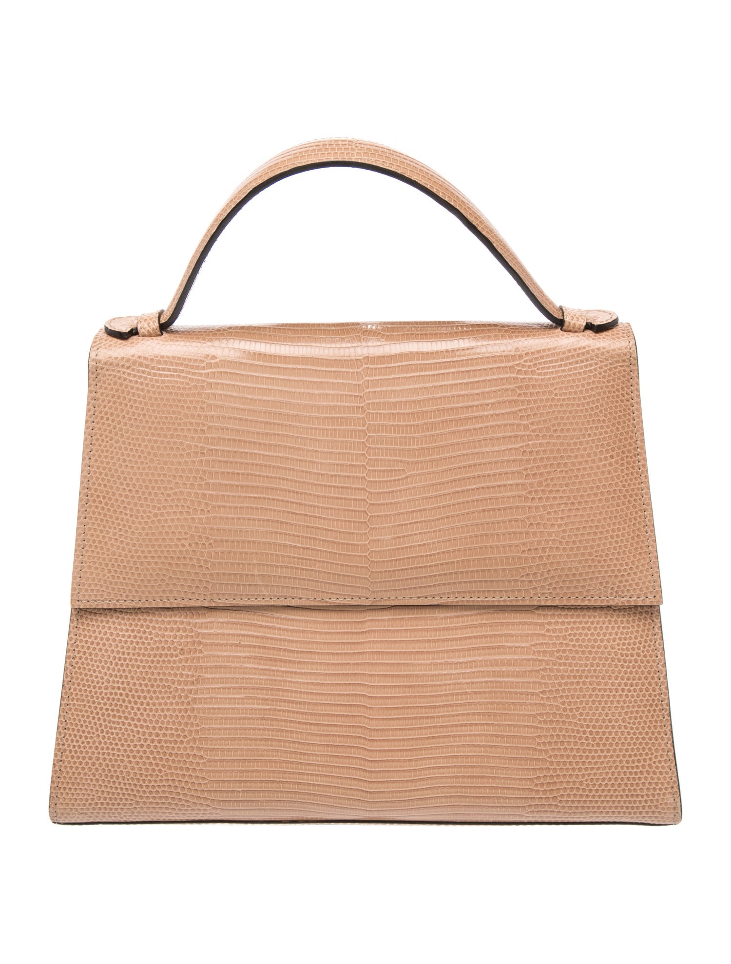 Hunting Season Embossed Leather Top Handle Bag