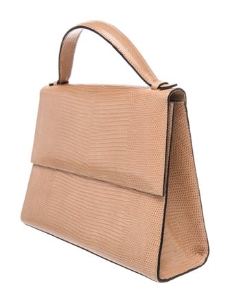 Hunting Season Embossed Leather Top Handle Bag