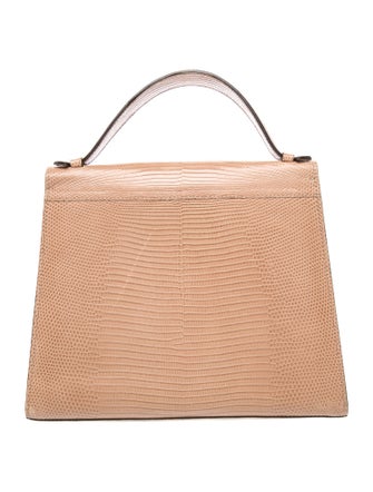 Hunting Season Embossed Leather Top Handle Bag