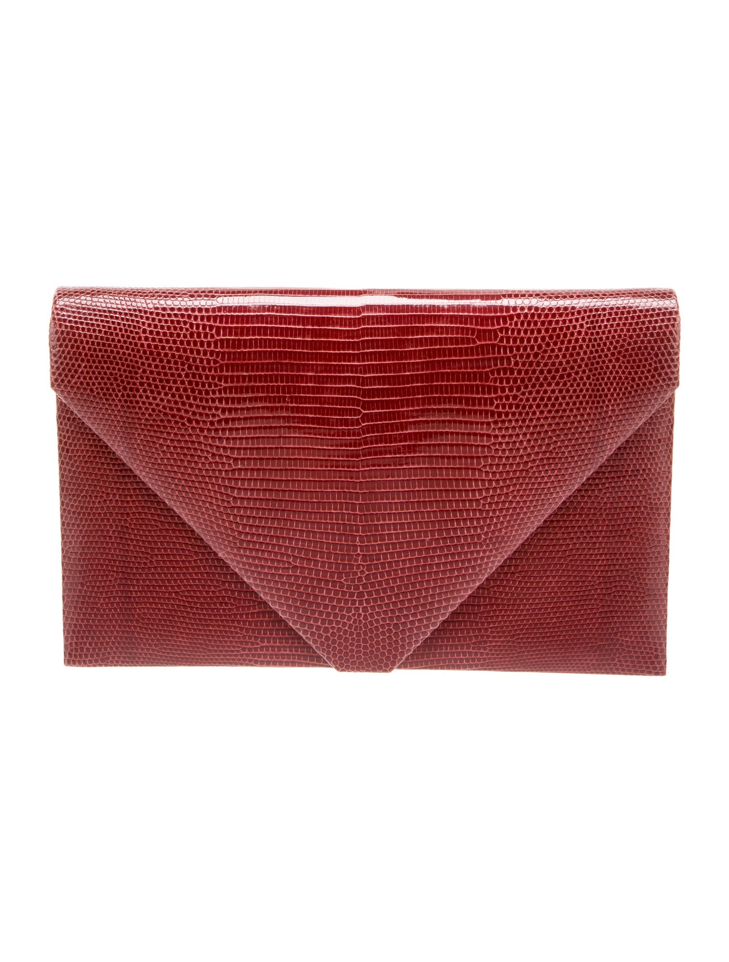 Hunting Season Embossed Leather Evening Bag