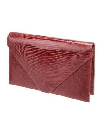 Hunting Season Embossed Leather Evening Bag