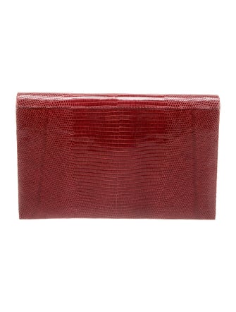 Hunting Season Embossed Leather Evening Bag