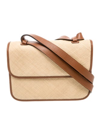 Hunting Season Straw Crossbody Bag