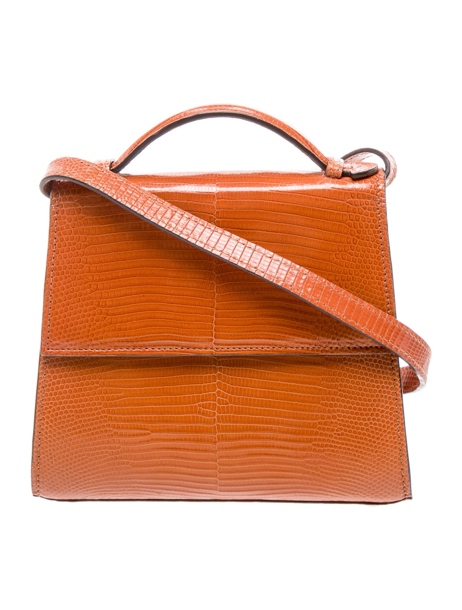 Hunting Season Embossed Leather Crossbody Bag