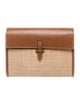 Hunting Season Raffia Clutch