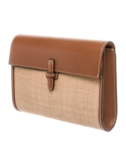 Hunting Season Raffia Clutch